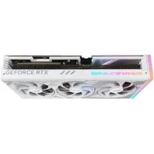 Відеокарта GF RTX 4090 24GB GDDR6X ROG Strix White Asus (ROG-STRIX-RTX4090-24G-WHITE) UA