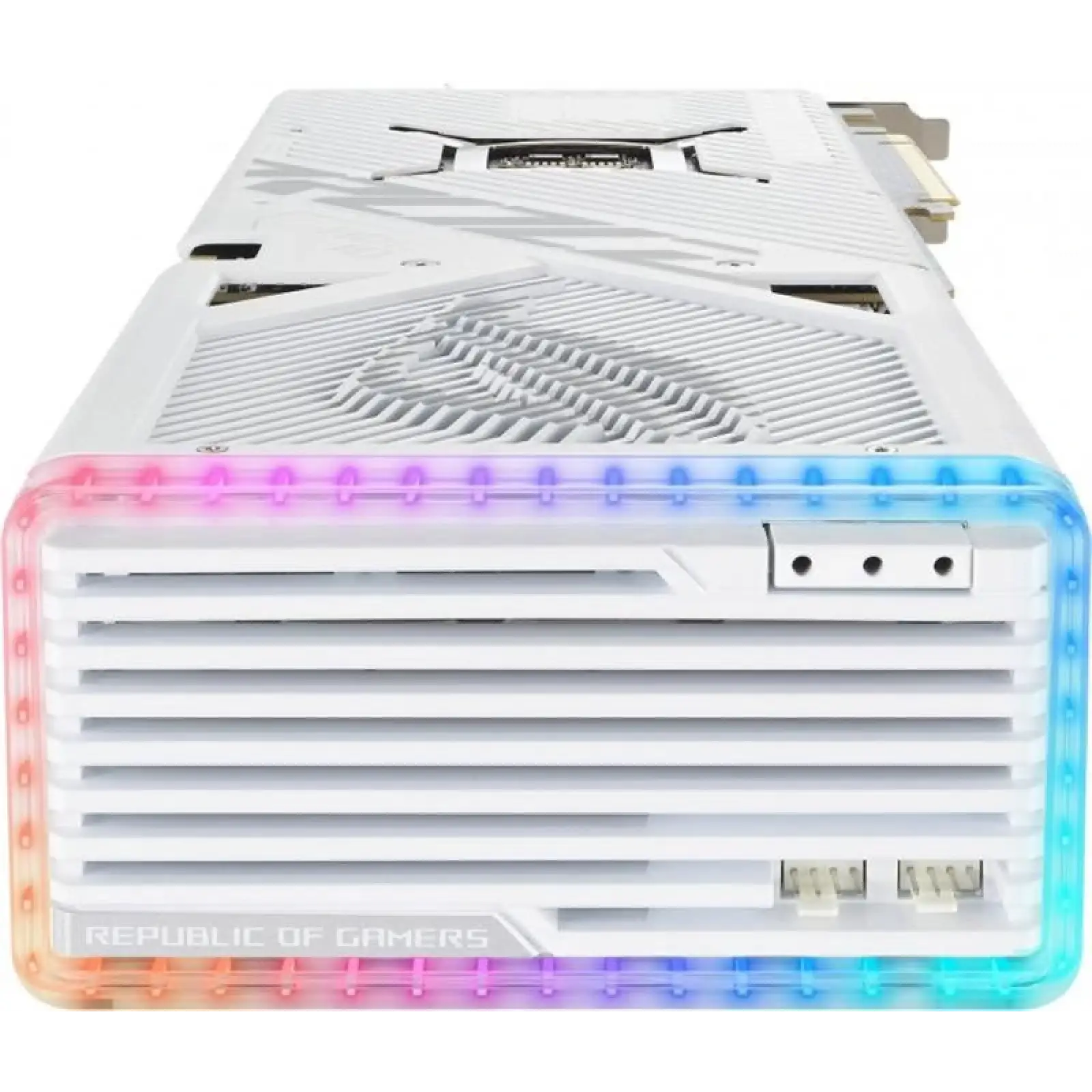 Відеокарта GF RTX 4090 24GB GDDR6X ROG Strix White Asus (ROG-STRIX-RTX4090-24G-WHITE) UA