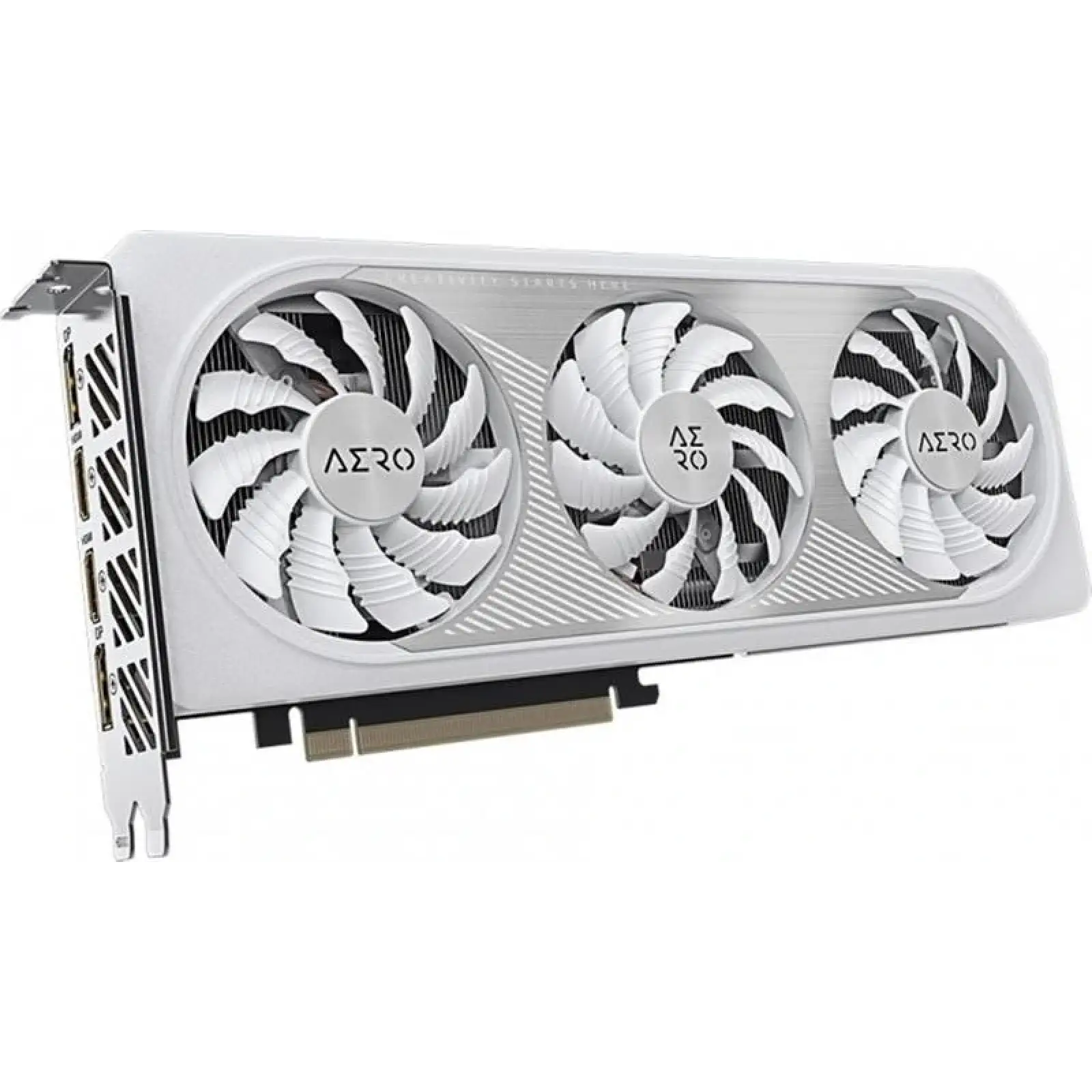Видеокарта GF RTX 4060 8GB GDDR6 Aero OC Gigabyte (GV-N4060AERO OC-8GD) UA