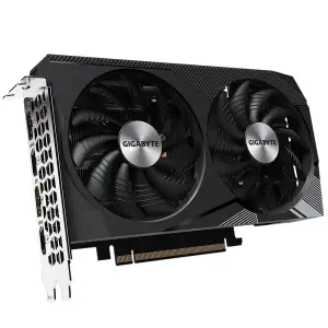 Видеокарта GF RTX 3060 12GB GDDR6 Windforce Gigabyte (GV-N3060WF2-12GD) UA