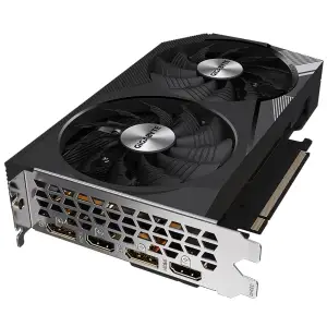 Видеокарта GF RTX 3060 12GB GDDR6 Windforce Gigabyte (GV-N3060WF2-12GD) UA