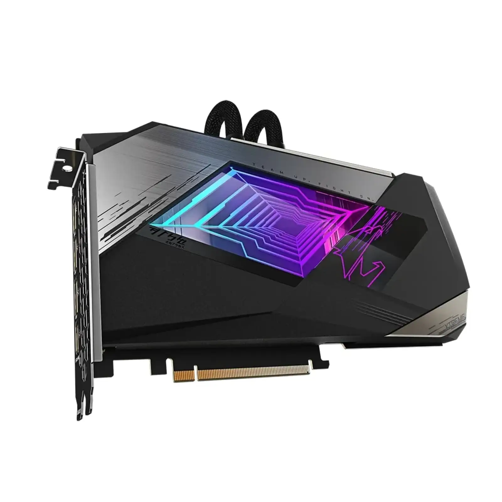 Видеокарта GF RTX 4070 Ti 12GB GDDR6X Aorus Xtreme Waterforce Gigabyte (GV-N407TAORUSX W-12GD) UA