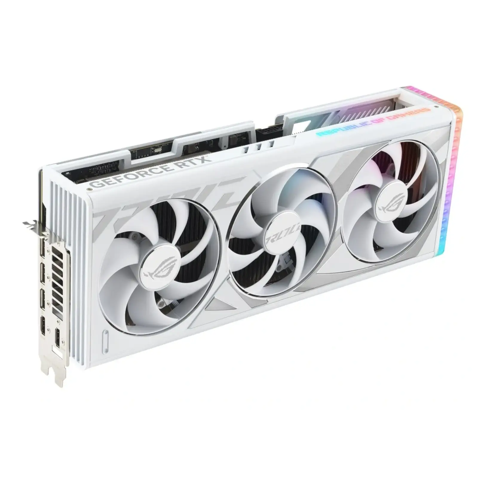 Відеокарта GF RTX 4090 24GB GDDR6X ROG Strix Gaming OC White Edition Asus (ROG-STRIX-RTX4090-O24G-WHITE) UA