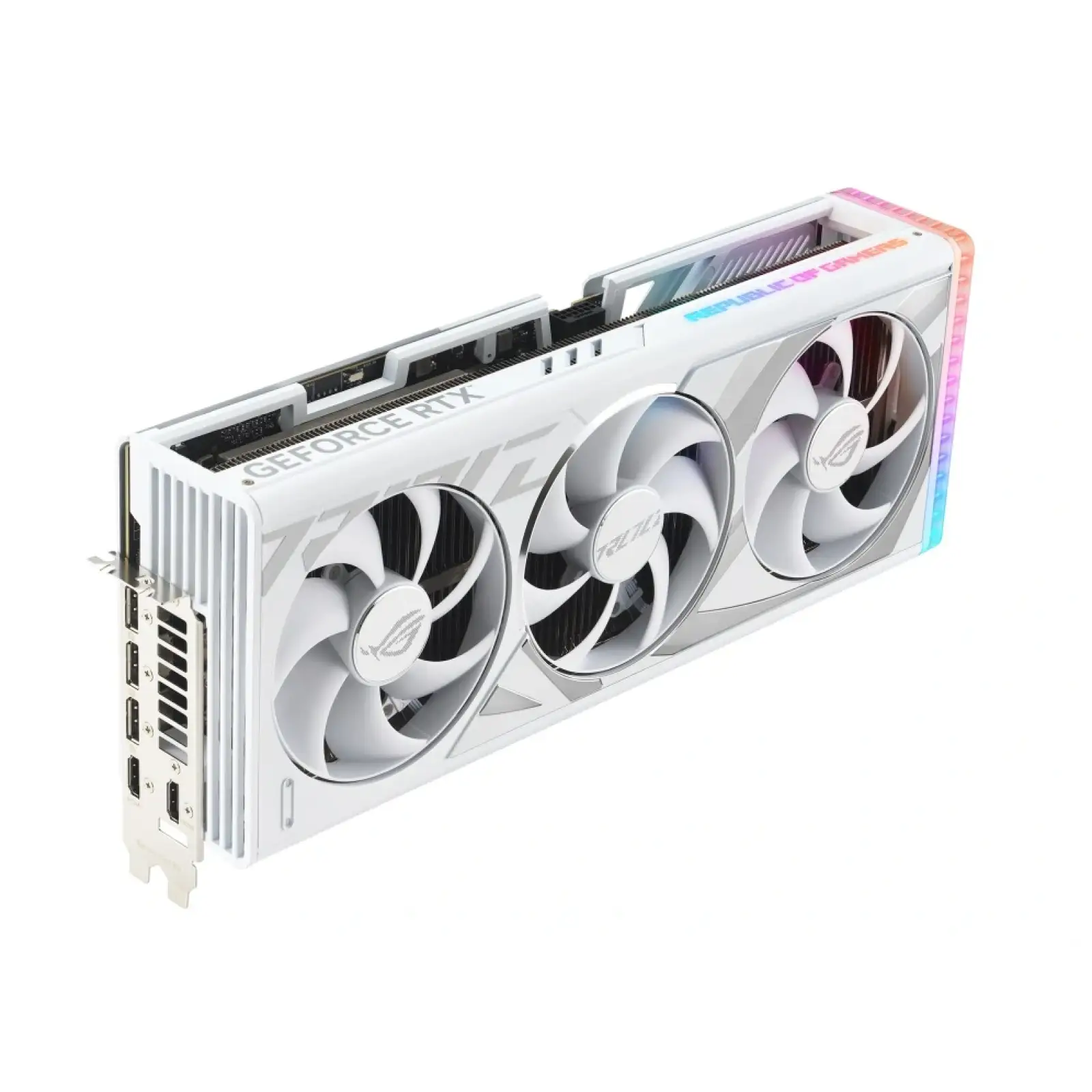 Відеокарта GF RTX 4090 24GB GDDR6X ROG Strix Gaming OC White Edition Asus (ROG-STRIX-RTX4090-O24G-WHITE) UA