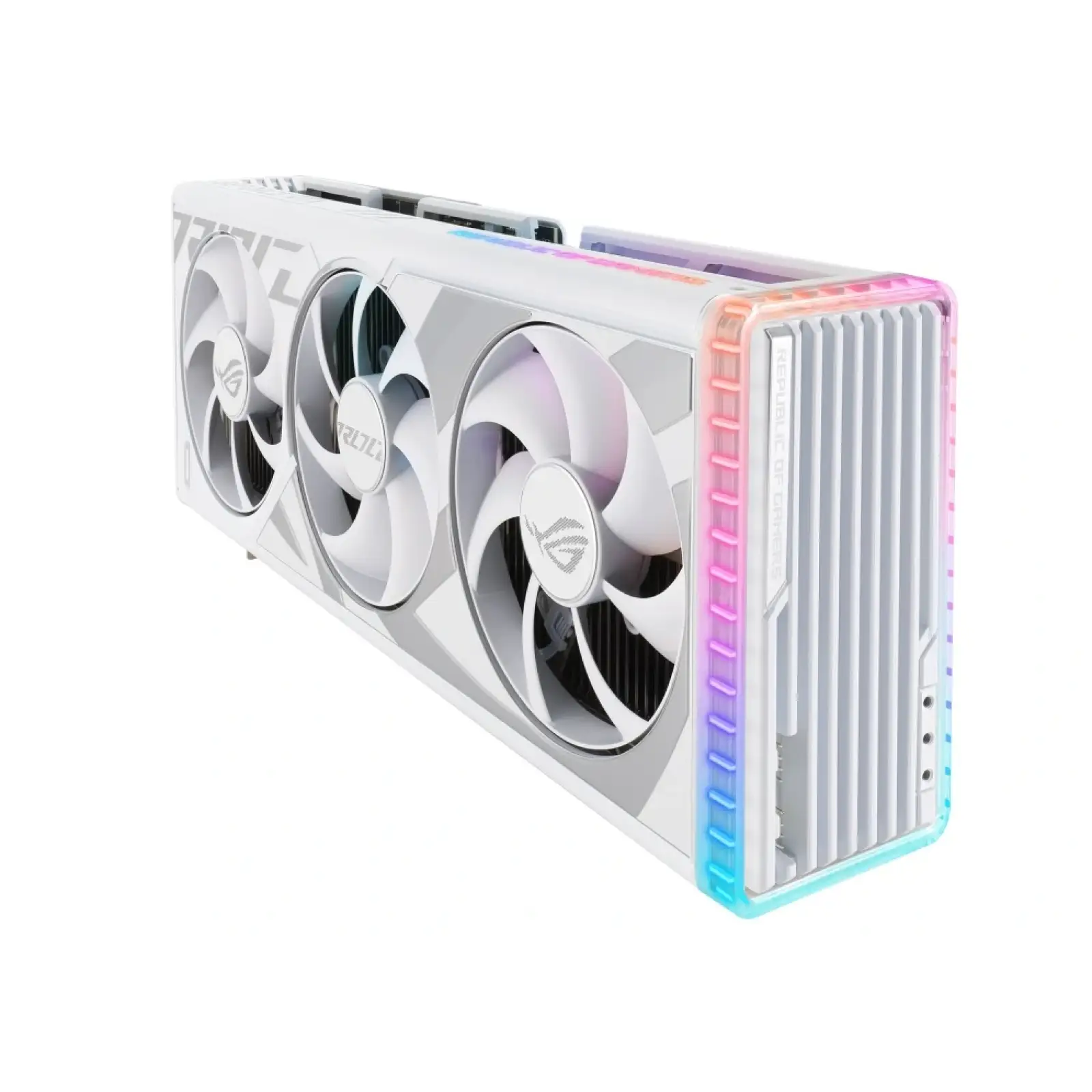Відеокарта GF RTX 4090 24GB GDDR6X ROG Strix Gaming OC White Edition Asus (ROG-STRIX-RTX4090-O24G-WHITE) UA