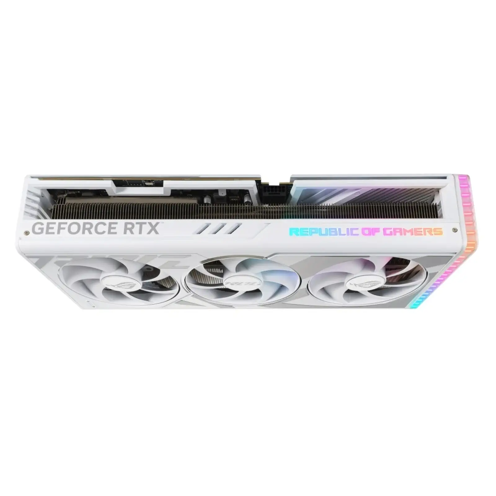 Відеокарта GF RTX 4090 24GB GDDR6X ROG Strix Gaming OC White Edition Asus (ROG-STRIX-RTX4090-O24G-WHITE) UA