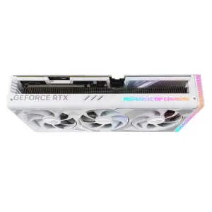 Відеокарта GF RTX 4090 24GB GDDR6X ROG Strix Gaming OC White Edition Asus (ROG-STRIX-RTX4090-O24G-WHITE) UA