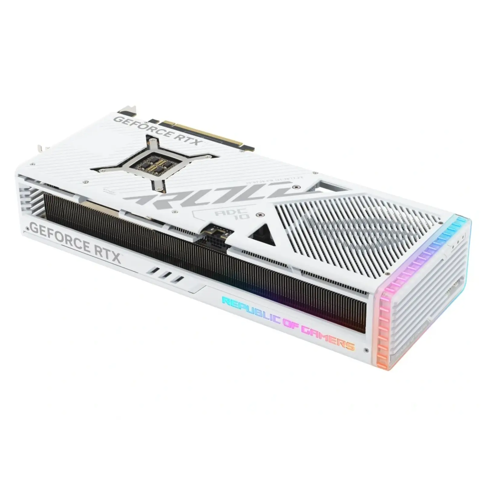 Відеокарта GF RTX 4090 24GB GDDR6X ROG Strix Gaming OC White Edition Asus (ROG-STRIX-RTX4090-O24G-WHITE) UA