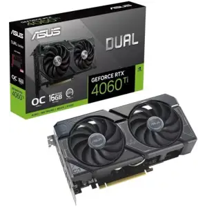 Відеокарта GF RTX 4060 Ti 16GB GDDR6 Dual OC Asus (DUAL-RTX4060TI-O16G) UA