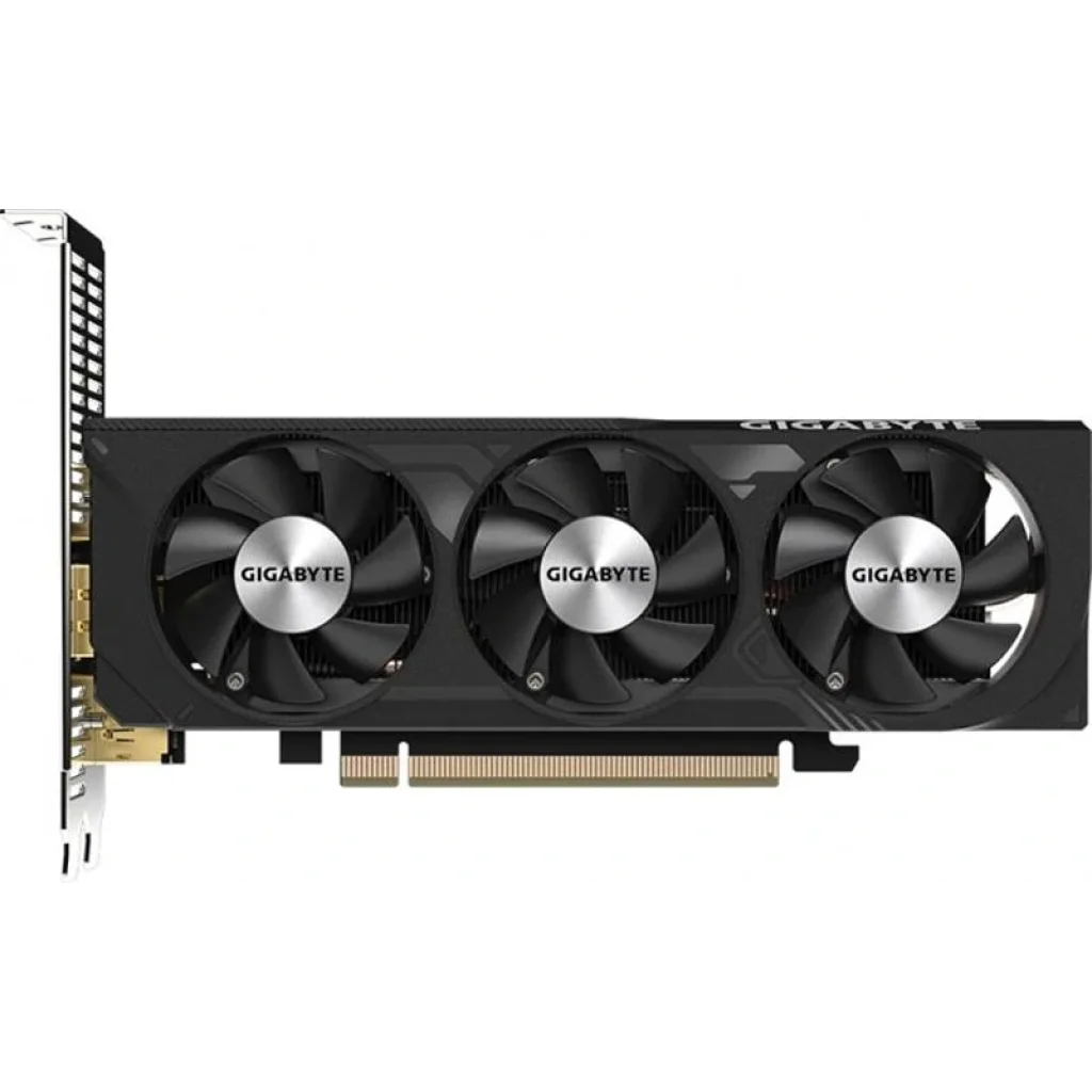 Видеокарта GF RTX 4060 8GB GDDR6 OC Low Profile Gigabyte (GV-N4060OC-8GL) UA
