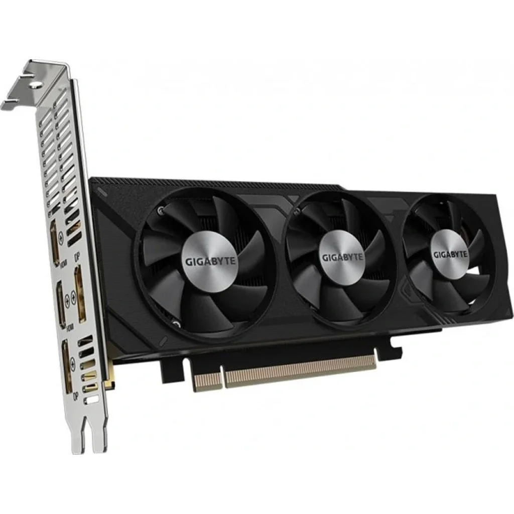 Видеокарта GF RTX 4060 8GB GDDR6 OC Low Profile Gigabyte (GV-N4060OC-8GL) UA