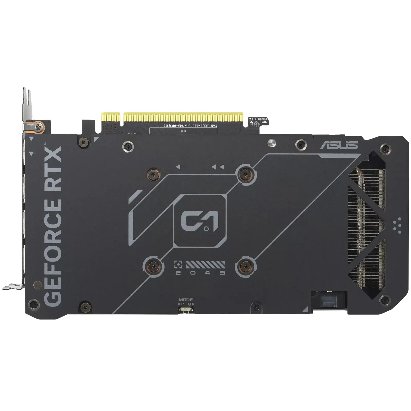 Відеокарта GF RTX 4060 Ti 16GB GDDR6 Dual Advanced Edition Asus (DUAL-RTX4060TI-A16G) UA