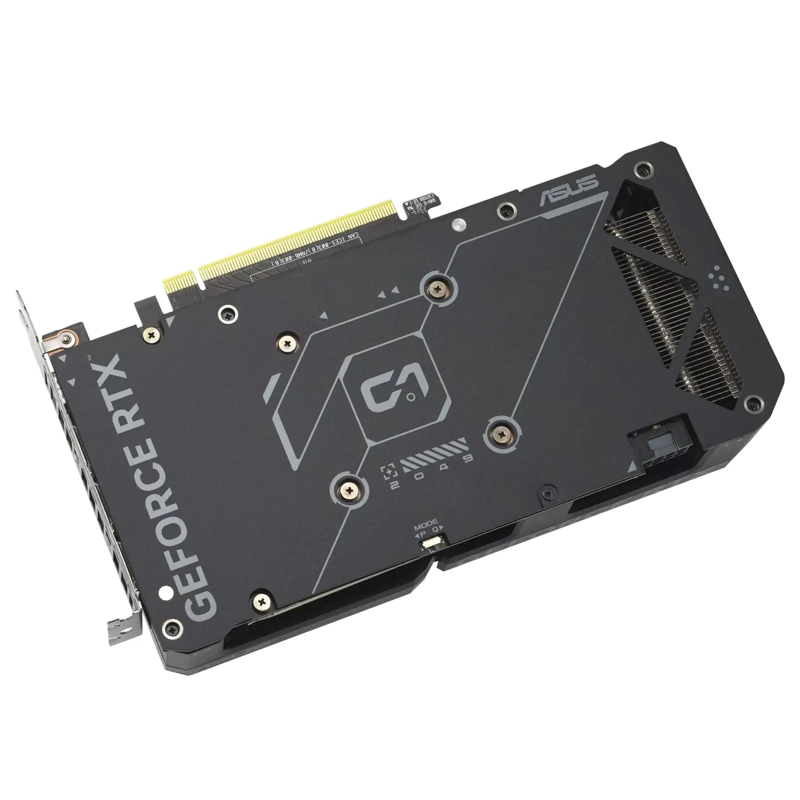 Відеокарта GF RTX 4060 Ti 16GB GDDR6 Dual Advanced Edition Asus (DUAL-RTX4060TI-A16G) UA
