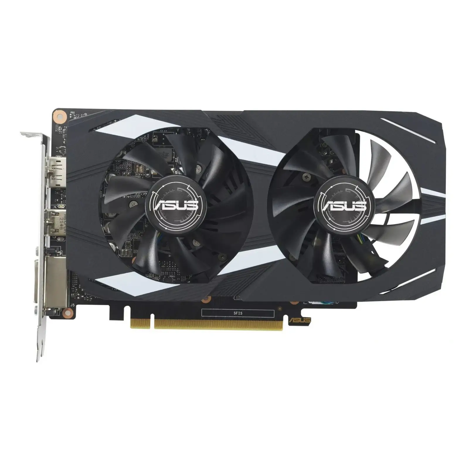 Відеокарта GF GTX 1650 4GB GDDR6 Dual EVO OC D6 Asus (DUAL-GTX1650-O4GD6-P-EVO) UA