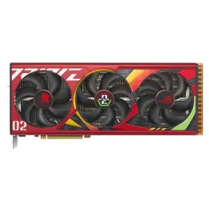 Видеокарта GF RTX 4090 24GB GDDR6X ROG Strix OC EVA-02 Edition Asus (ROG-STRIX-RTX4090-O24G-EVA-02-EDITION) UA