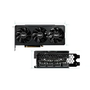 Видеокарта GF RTX 4060 Ti 16GB GDDR6 JetStream Palit (NE6406T019T1-1061J) UA