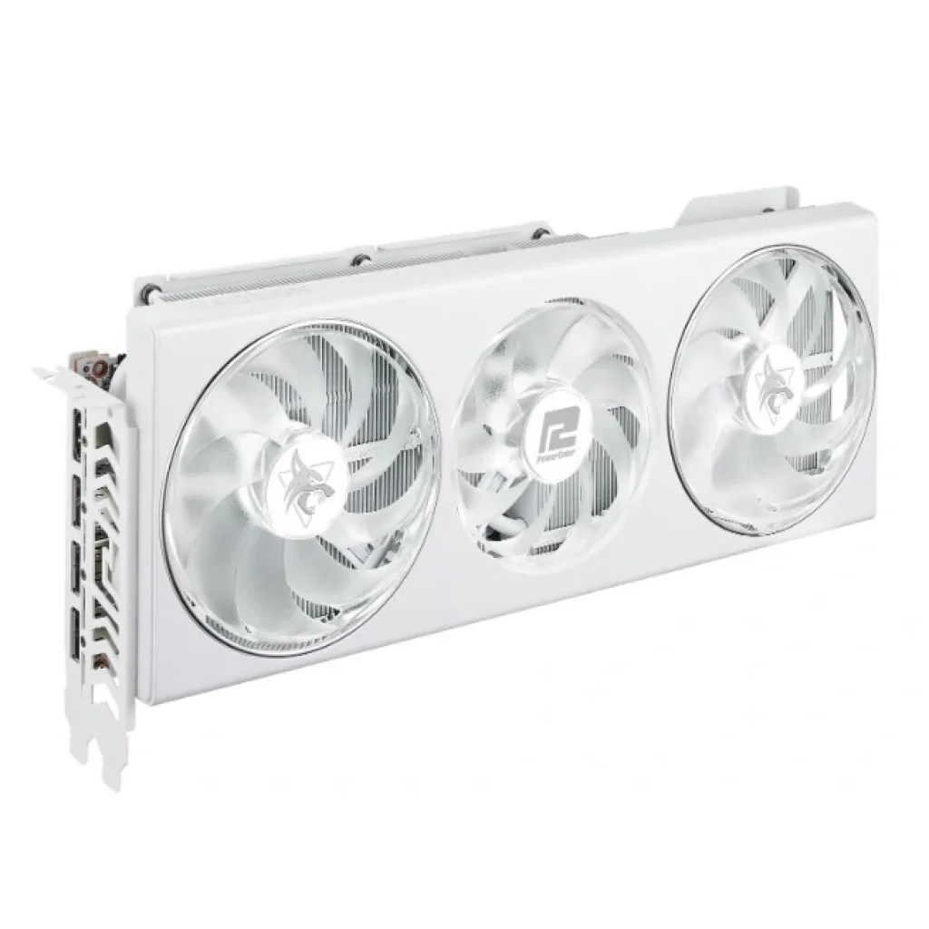 Відеокарта AMD Radeon RX 7800 XT 16GB GDDR6 Hellhound Spectral White PowerColor (RX 7800 XT 16G-L/OC/WHITE) UA