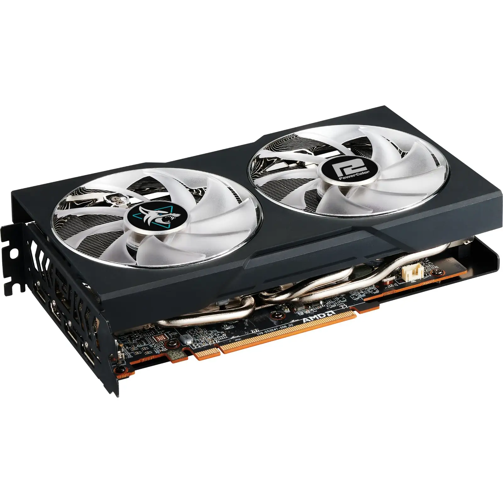 Відеокарта AMD Radeon RX 7600 8GB GDDR6 Hellhound PowerColor (RX 7600 8G-L/OC) UA