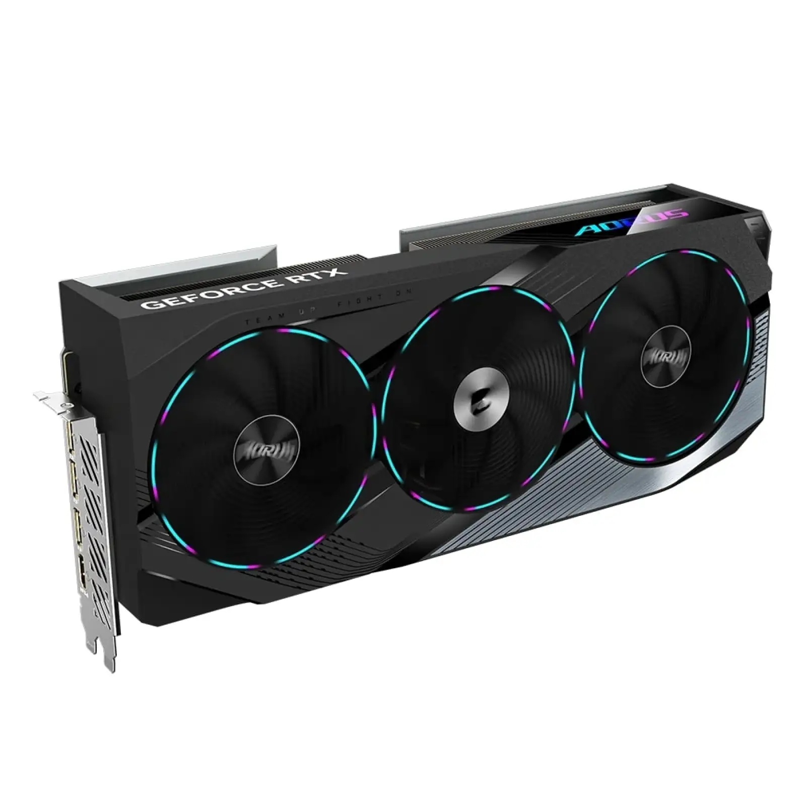 Відеокарта GF RTX 4070 Super 12GB GDDR6X Aorus Master Gigabyte (GV-N407SAORUS M-12GD) UA