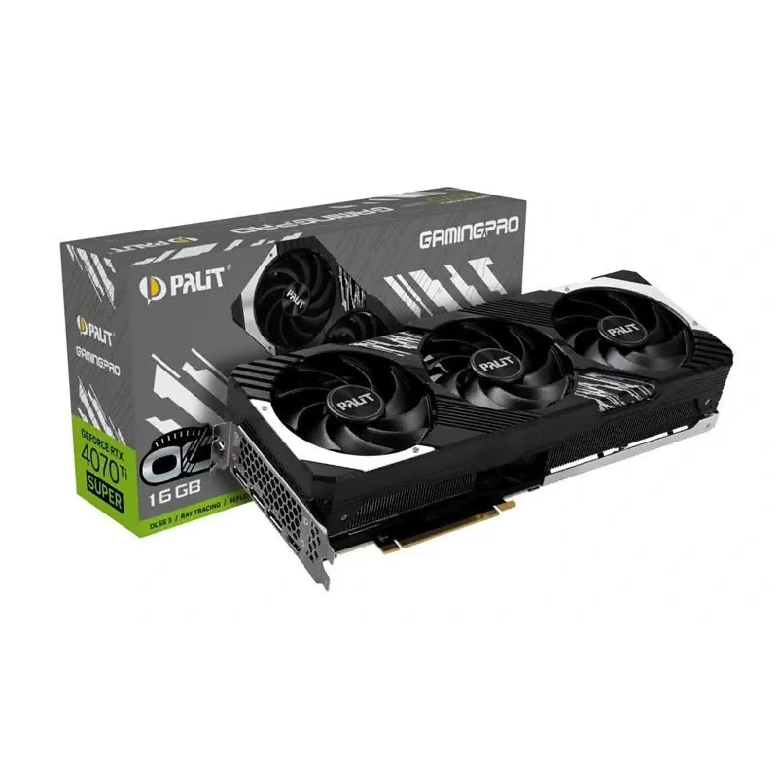 Відеокарта GF RTX 4070 Ti Super 16GB GDDR6X GamingPro OC Palit (NED47TSH19T2-1043A) UA