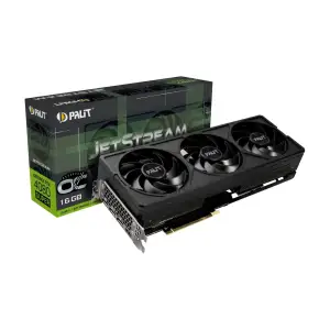 Відеокарта GF RTX 4080 Super 16GB GDDR6X JetStream OC Palit (NED408SS19T2-1032J) UA