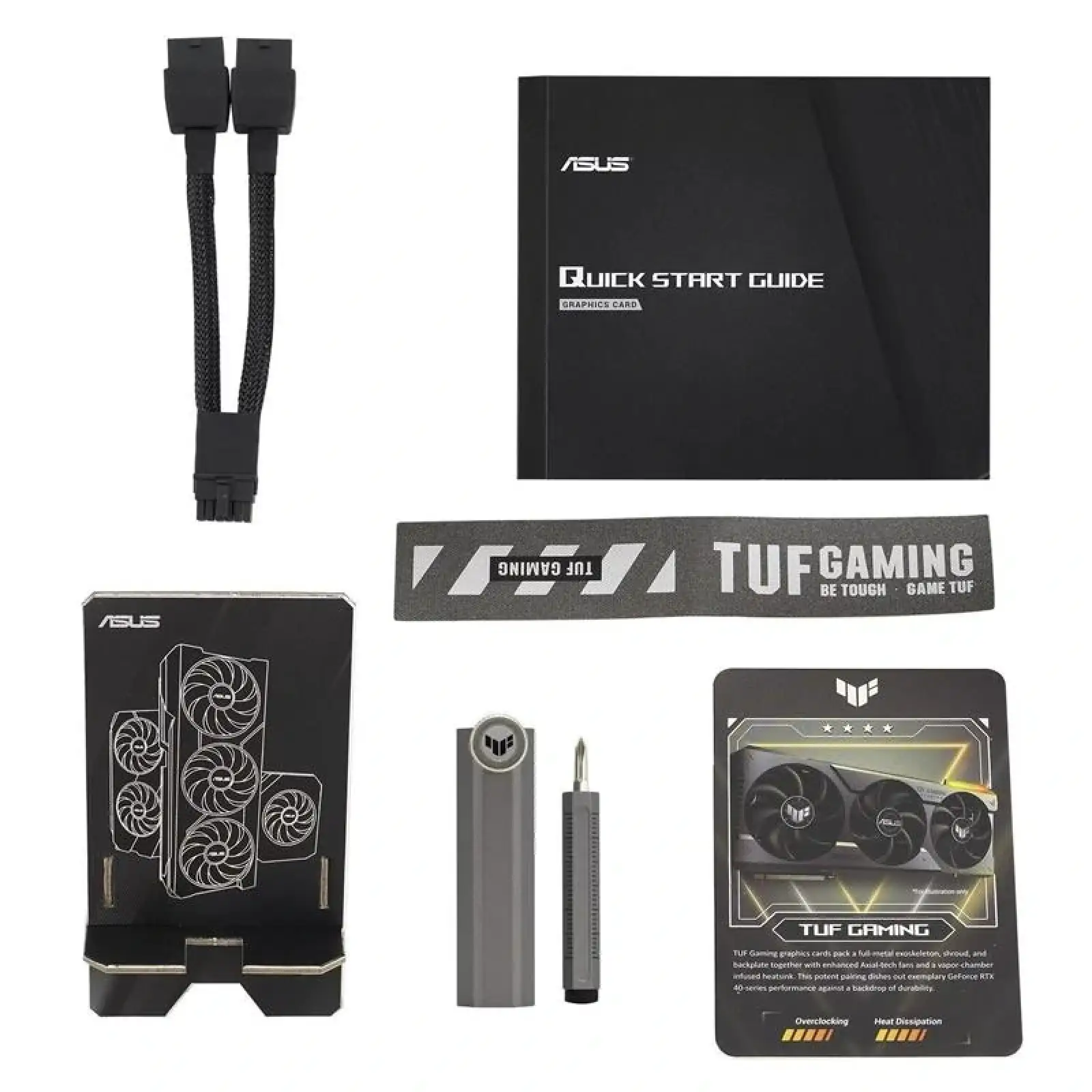 Відеокарта GF RTX 4070 Ti Super 16GB GDDR6X TUF Gaming OC Asus (TUF-RTX4070TIS-O16G-GAMING) UA