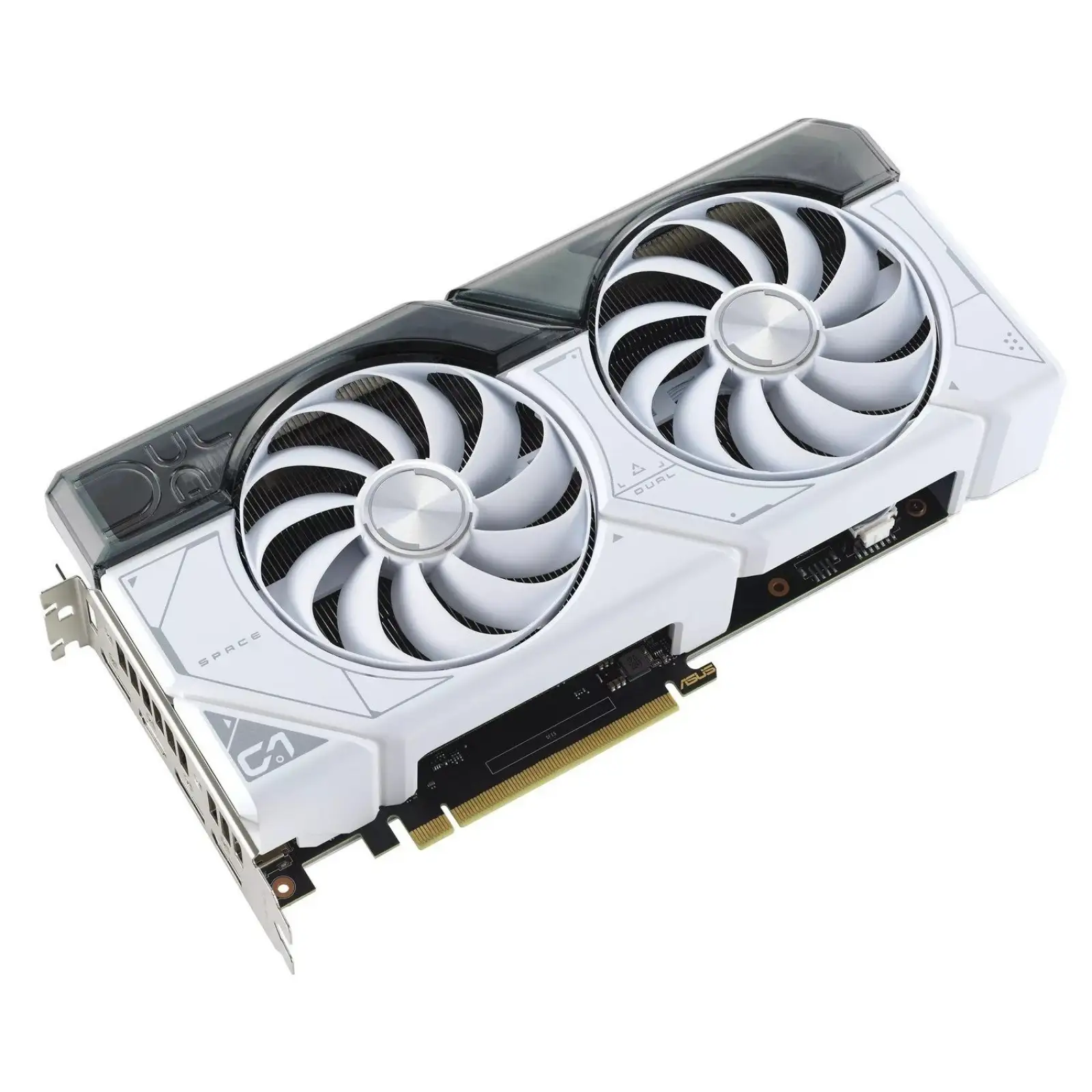 Видеокарта GF RTX 4070 Super 12GB GDDR6X Dual White Asus (DUAL-RTX4070S-12G-WHITE) UA