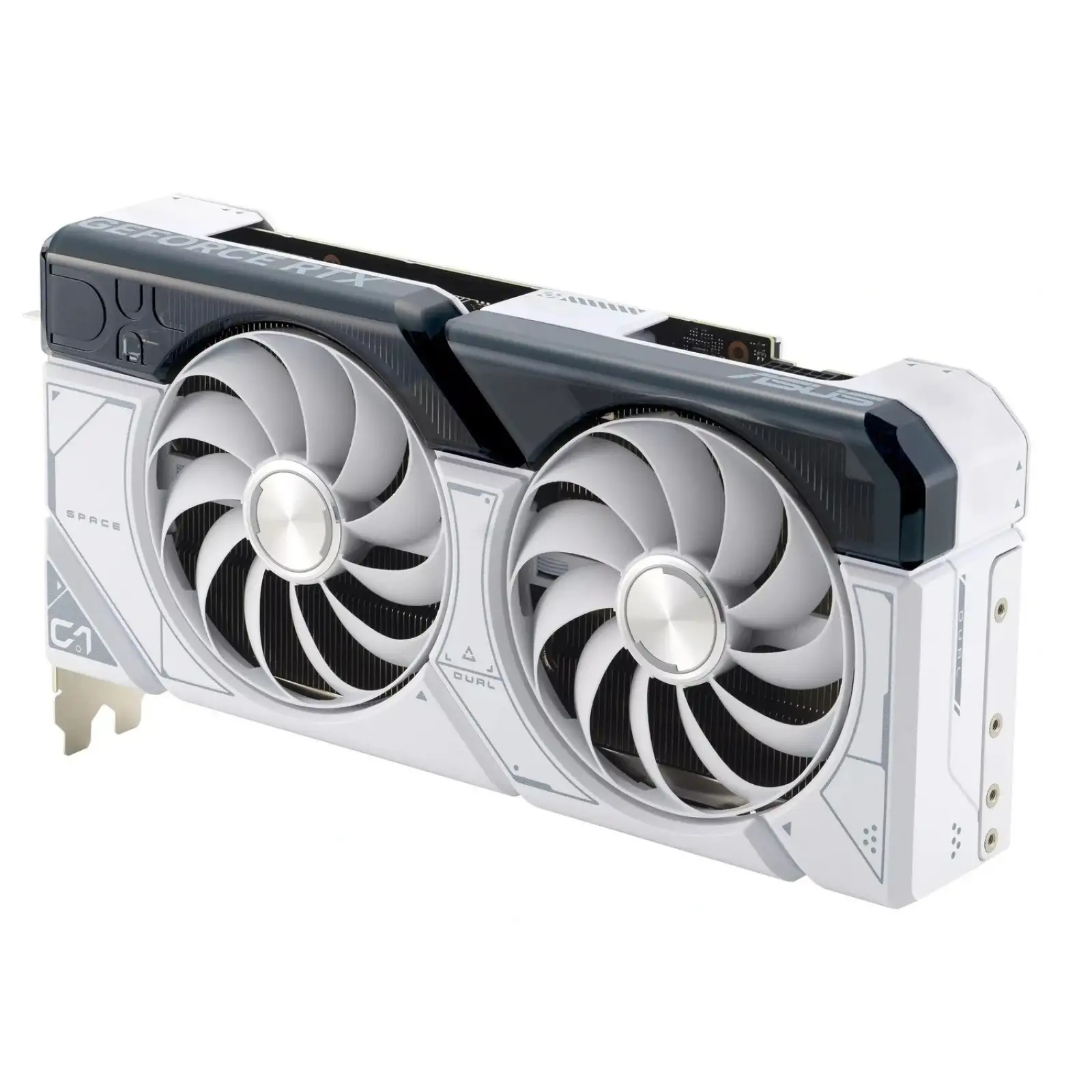 Видеокарта GF RTX 4070 Super 12GB GDDR6X Dual White Asus (DUAL-RTX4070S-12G-WHITE) UA