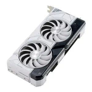 Видеокарта GF RTX 4070 Super 12GB GDDR6X Dual White Asus (DUAL-RTX4070S-12G-WHITE) UA