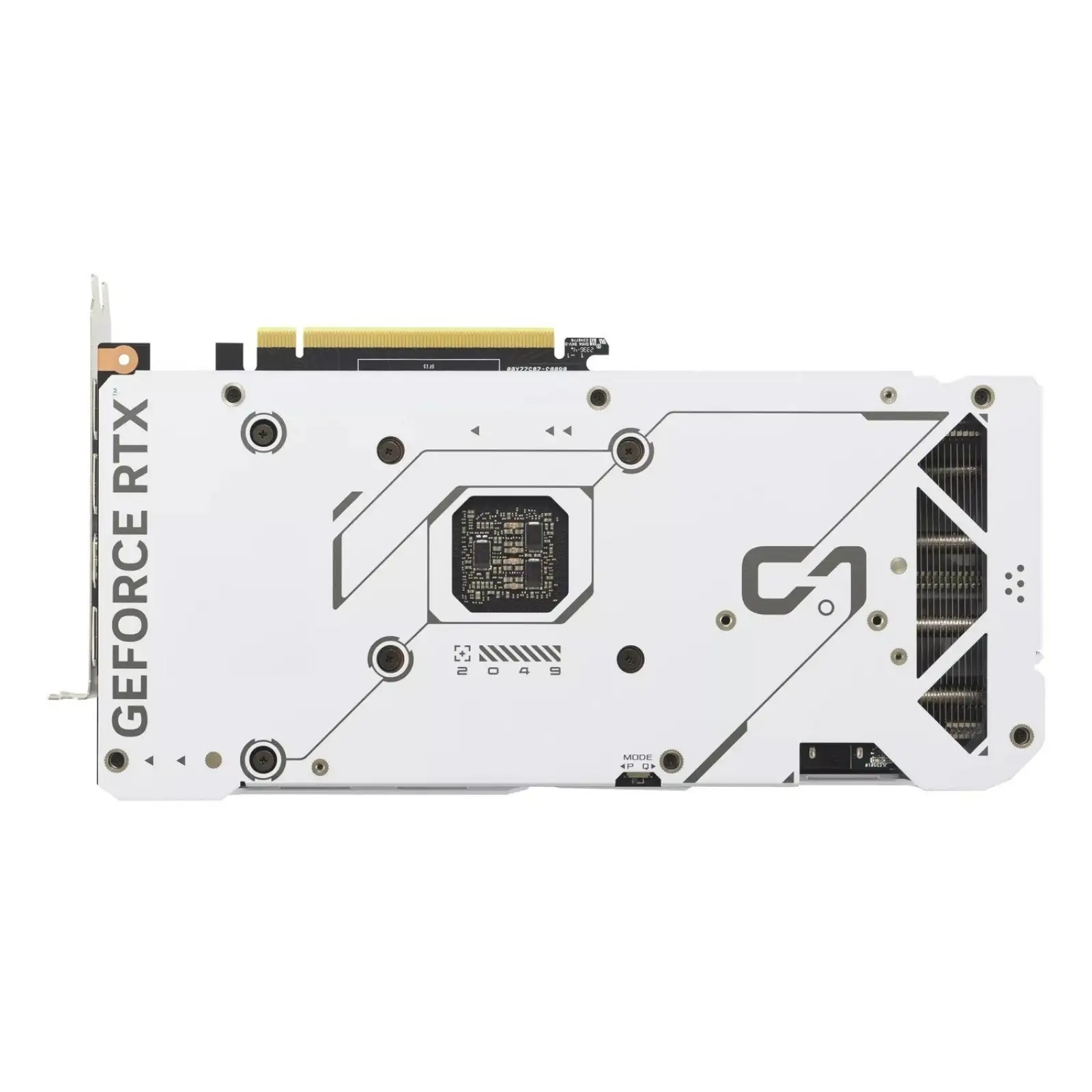 Видеокарта GF RTX 4070 Super 12GB GDDR6X Dual White Asus (DUAL-RTX4070S-12G-WHITE) UA