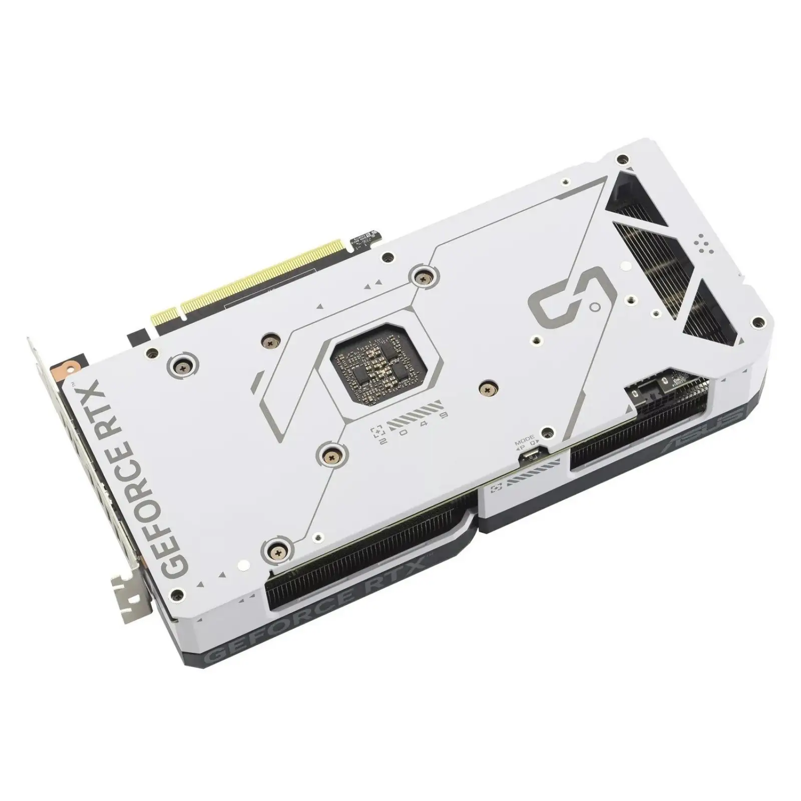 Видеокарта GF RTX 4070 Super 12GB GDDR6X Dual White Asus (DUAL-RTX4070S-12G-WHITE) UA