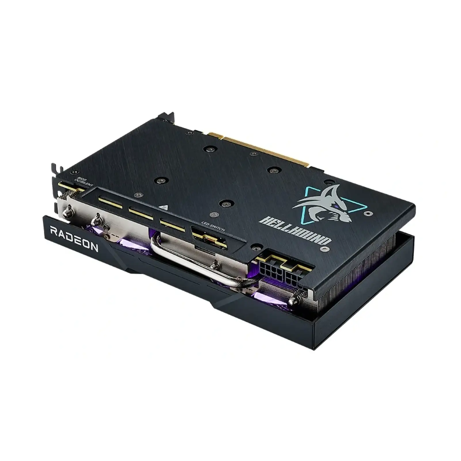 Відеокарта AMD Radeon RX 7600 XT 16GB GDDR6 Hellhound OC PowerColor (RX 7600 XT 16G-L/OC) UA