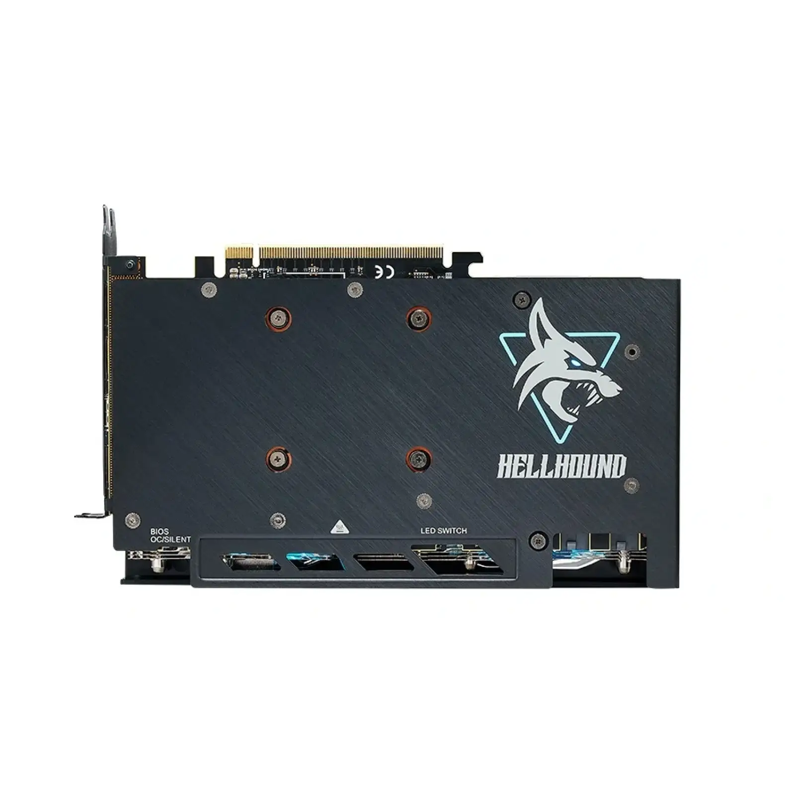 Відеокарта AMD Radeon RX 7600 XT 16GB GDDR6 Hellhound OC PowerColor (RX 7600 XT 16G-L/OC) UA