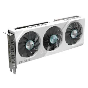 Видеокарта GF RTX 4060 8GB GDDR6 Eagle Ice OC Gigabyte (GV-N4060EAGLEOC ICE-8GD) UA