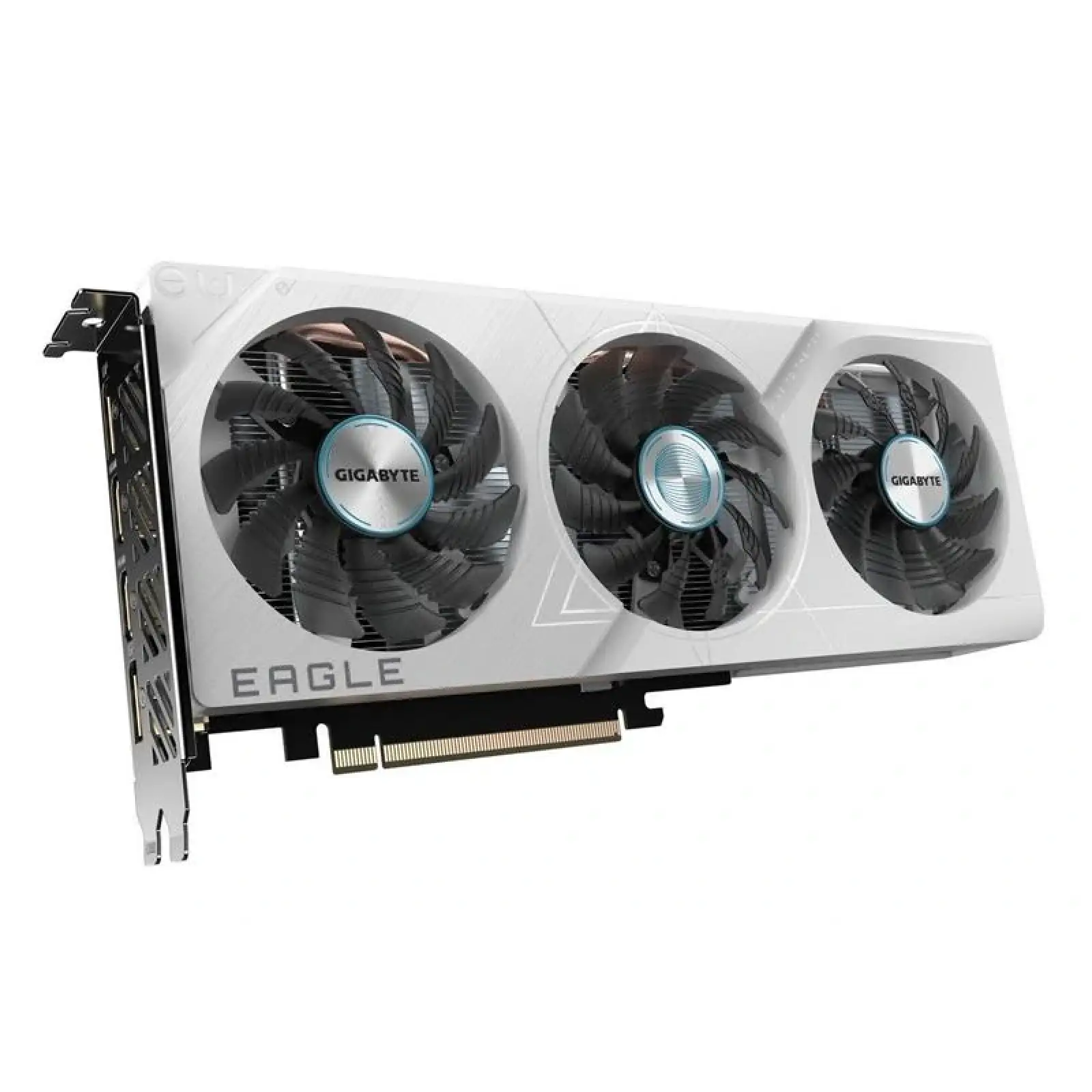 Видеокарта GF RTX 4060 8GB GDDR6 Eagle Ice OC Gigabyte (GV-N4060EAGLEOC ICE-8GD) UA