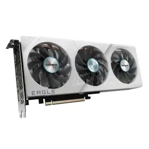 Видеокарта GF RTX 4060 8GB GDDR6 Eagle Ice OC Gigabyte (GV-N4060EAGLEOC ICE-8GD) UA