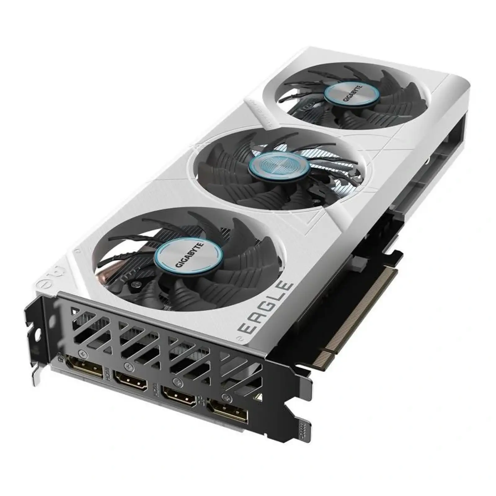 Видеокарта GF RTX 4060 8GB GDDR6 Eagle Ice OC Gigabyte (GV-N4060EAGLEOC ICE-8GD) UA