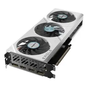 Видеокарта GF RTX 4060 8GB GDDR6 Eagle Ice OC Gigabyte (GV-N4060EAGLEOC ICE-8GD) UA