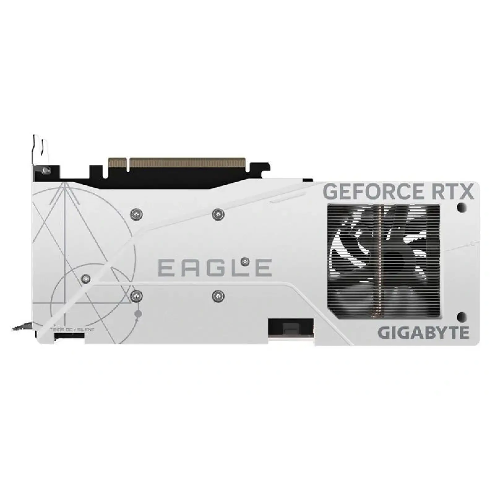 Видеокарта GF RTX 4060 8GB GDDR6 Eagle Ice OC Gigabyte (GV-N4060EAGLEOC ICE-8GD) UA