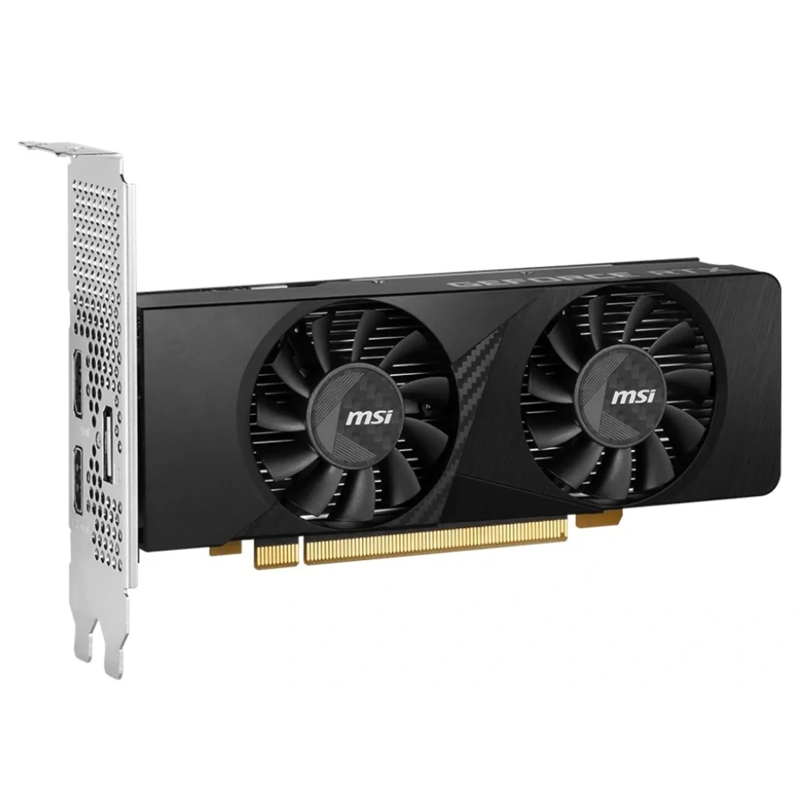 Видеокарта GF RTX 3050 6GB GDDR6 Low Profile E OC MSI (GeForce RTX 3050 LP E 6G OC) UA
