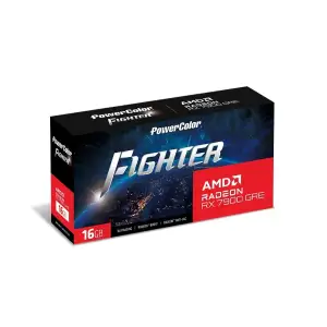 Видеокарта AMD Radeon RX 7900 GRE 16GB GDDR6 Fighter PowerColor (RX 7900GRE-16G-F/OC) UA
