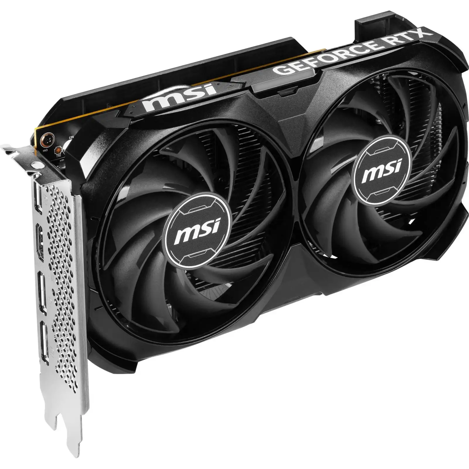 Відеокарта MSI GF RTX 4060 8GB GDDR6 Ventus 2X Black OC (GeForce RTX 4060 VENTUS 2X BLACK 8G OC) UA