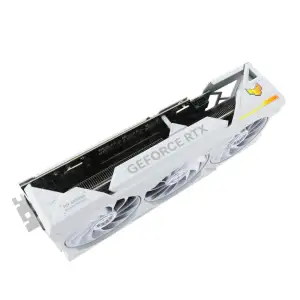 Видеокарта GF RTX 4070 Ti Super 16GB GDDR6X TUF Gaming OC White Asus (TUF-RTX4070TIS-O16G-WHITE-GAMING) UA