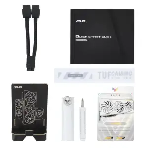 Видеокарта GF RTX 4070 Ti Super 16GB GDDR6X TUF Gaming OC White Asus (TUF-RTX4070TIS-O16G-WHITE-GAMING) UA