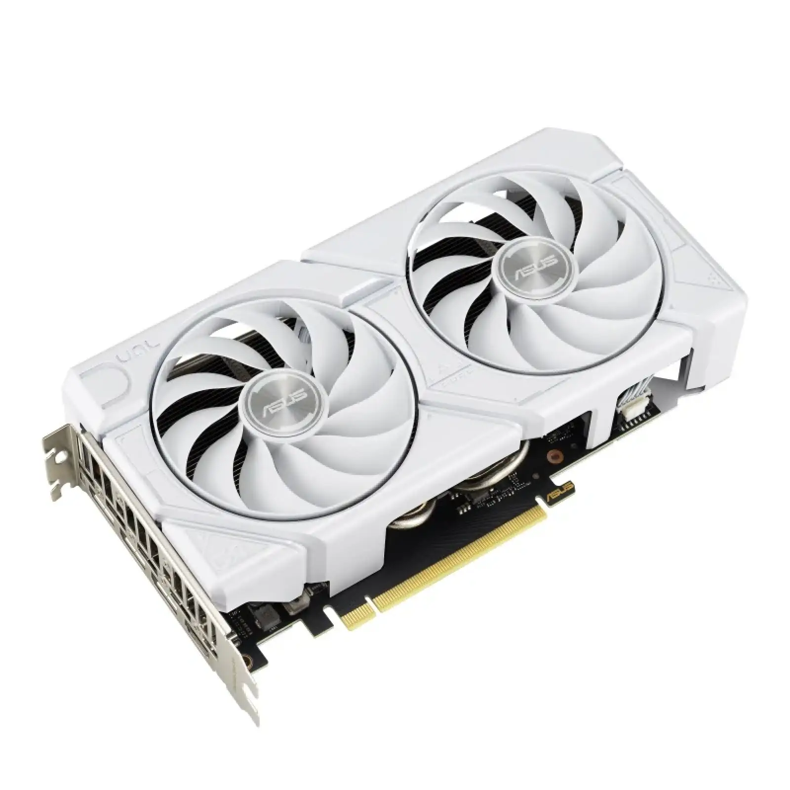 Видеокарта GF RTX 4070 Super 12GB GDDR6X Dual EVO White OC Asus (DUAL-RTX4070S-O12G-EVO-WHITE) UA