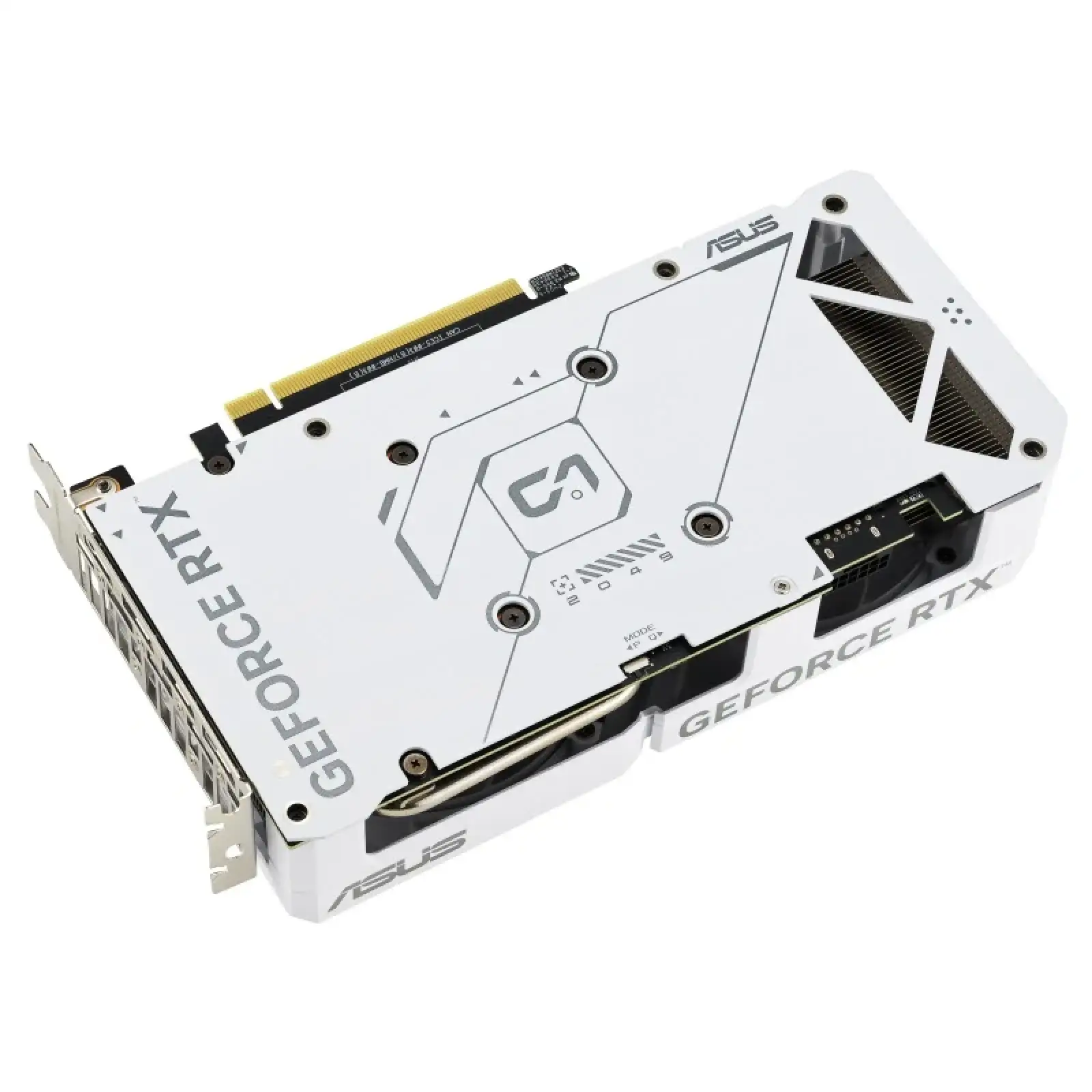 Видеокарта GF RTX 4070 Super 12GB GDDR6X Dual EVO White OC Asus (DUAL-RTX4070S-O12G-EVO-WHITE) UA