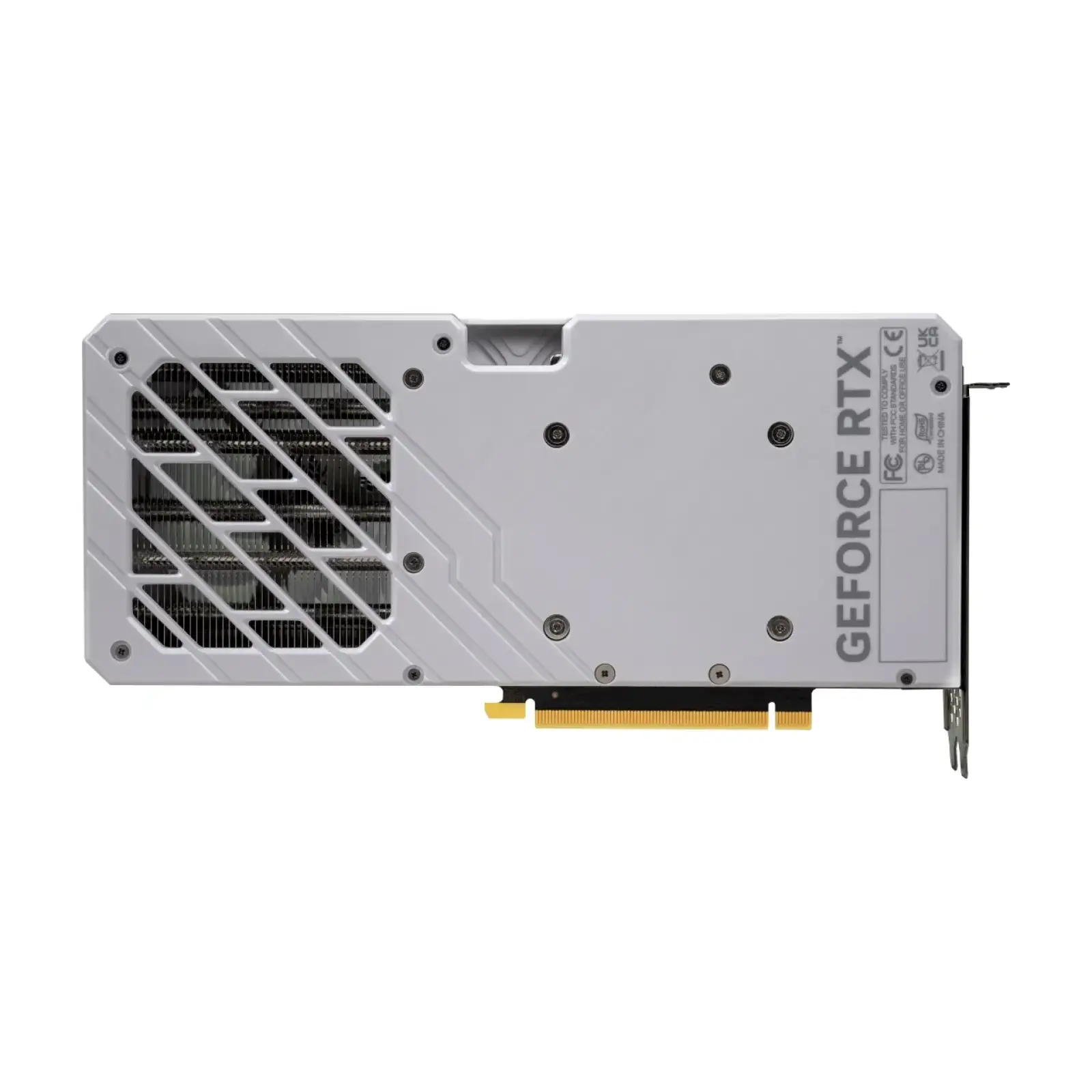 Видеокарта GF RTX 4070 12GB GDDR6 White OC Palit (NE64070S19K9-1048L) UA