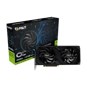 Видеокарта GF RTX 4070 12GB GDDR6 Dual OC Palit (NE64070S19K9-1048D) UA