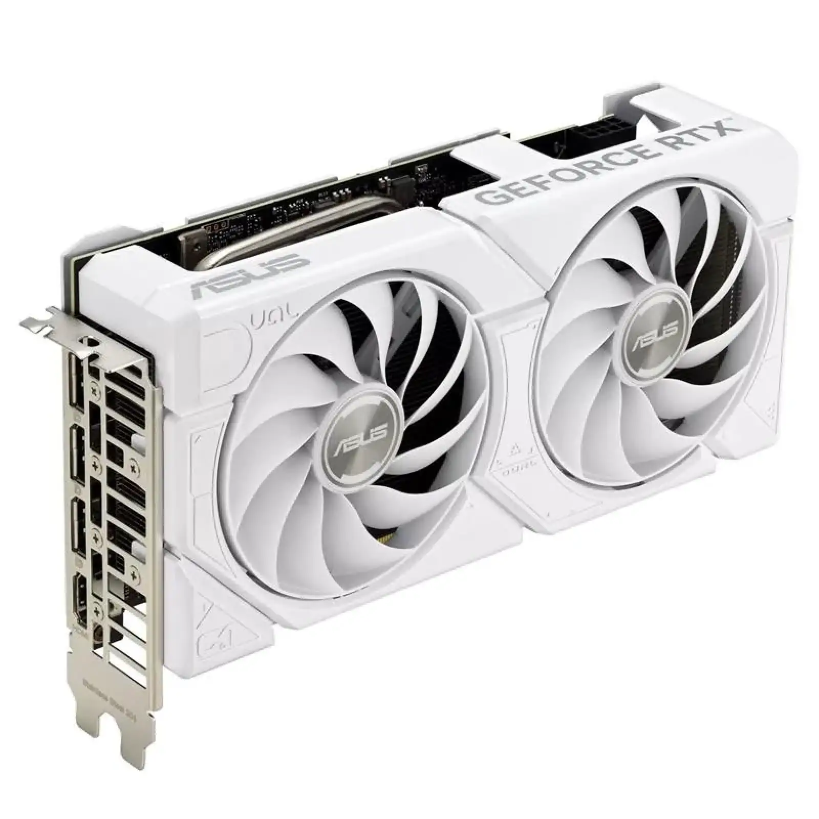 Видеокарта GF RTX 4060 8GB GDDR6 Dual Evo White OC Asus (DUAL-RTX4060-O8G-EVO-WHITE) UA