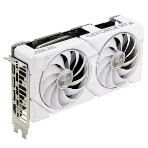 Видеокарта GF RTX 4060 8GB GDDR6 Dual Evo White OC Asus (DUAL-RTX4060-O8G-EVO-WHITE) UA